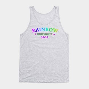 RAINBOW UNIVERSITY LGBTQ+ AGENDA 20/20 Tank Top